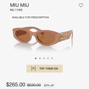 Miu Miu 11 WS Sunglasses